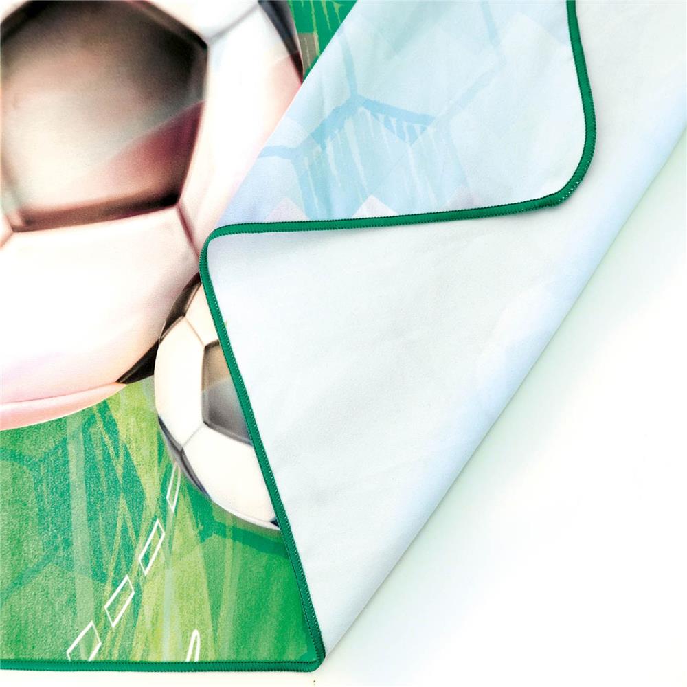 Roth Kinder-Badetuch, Fußball, 60 cm x 120 cm, schnell trocknend