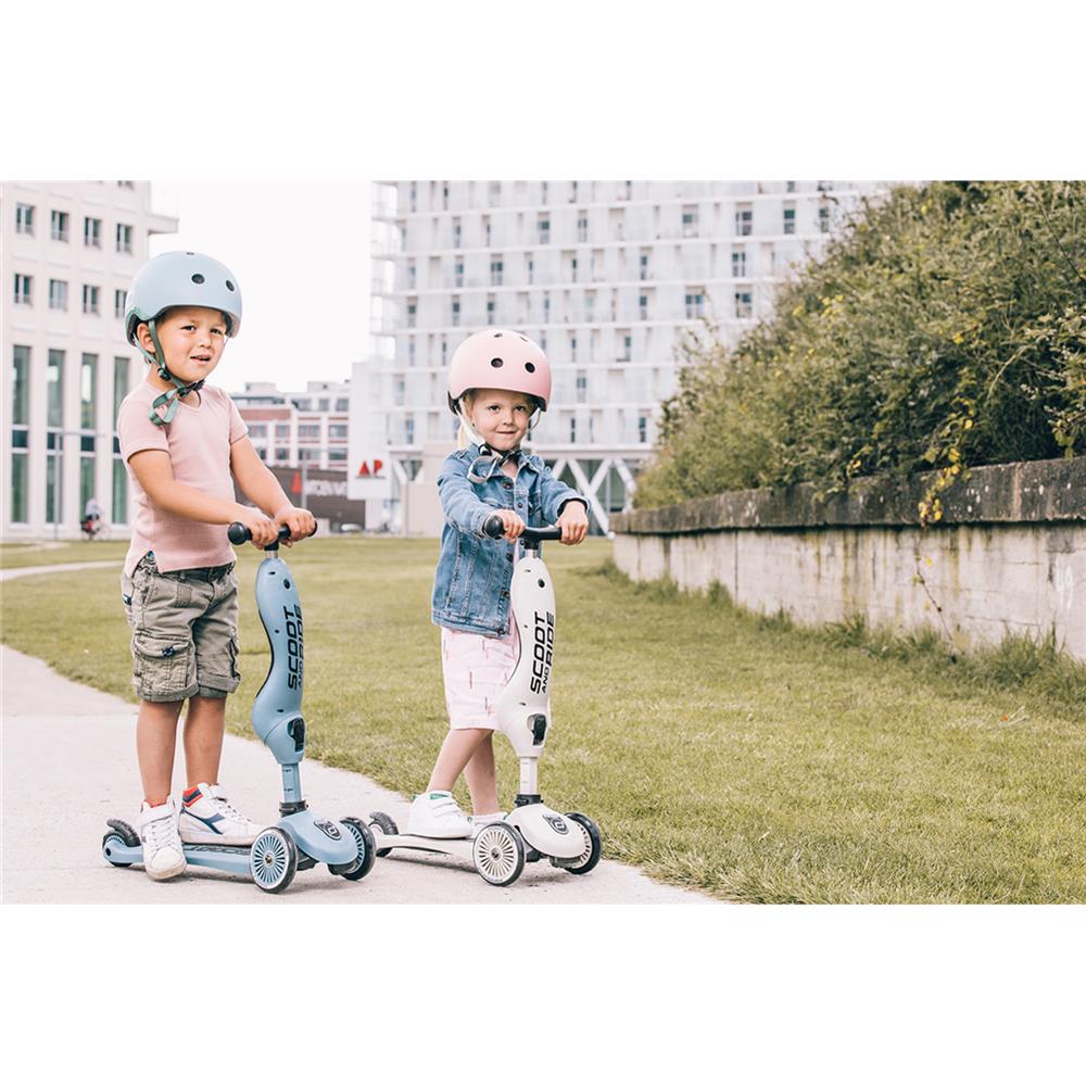 Scoot & Ride Highwaykick 1, steel - 2in1 Kinderroller, ab 1 Jahr