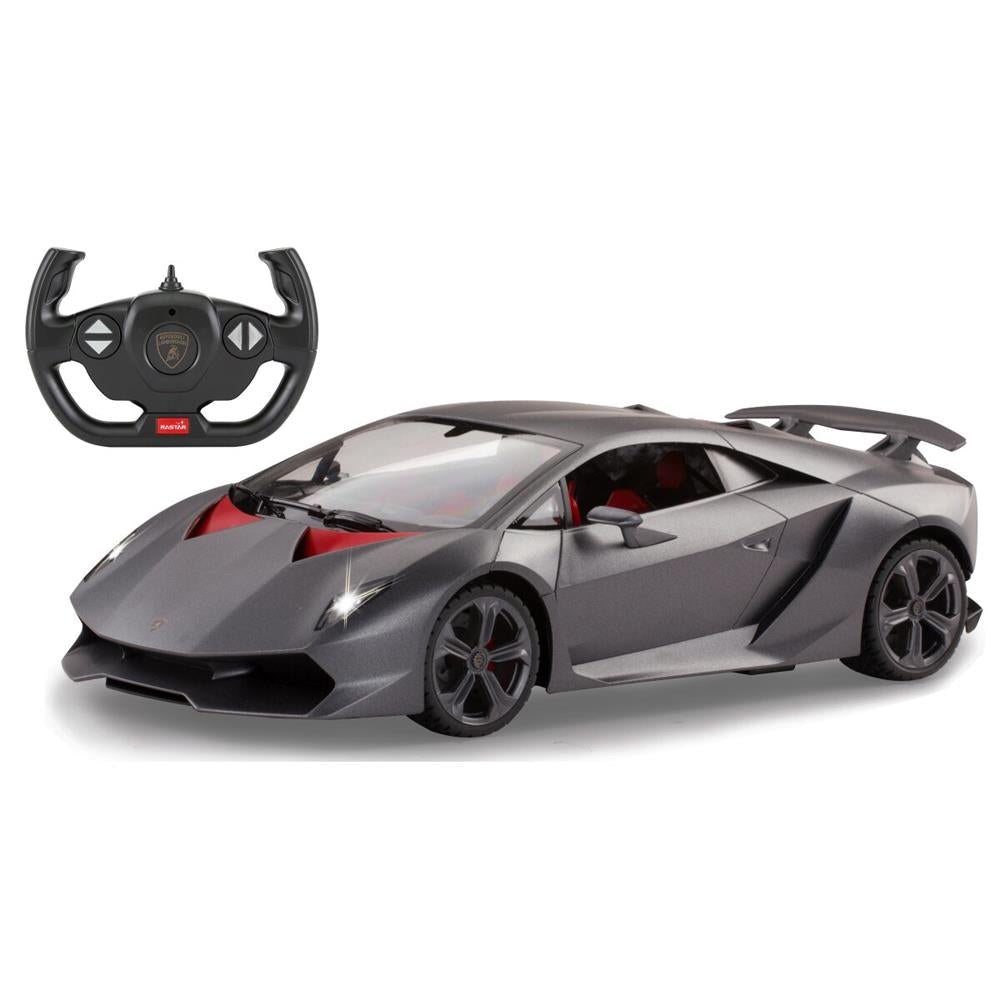 Jamara Lamborghini Sesto Elemento 1:14 grau 2,4GHz Ferngesteuertes Auto mit LED Fahrlicht