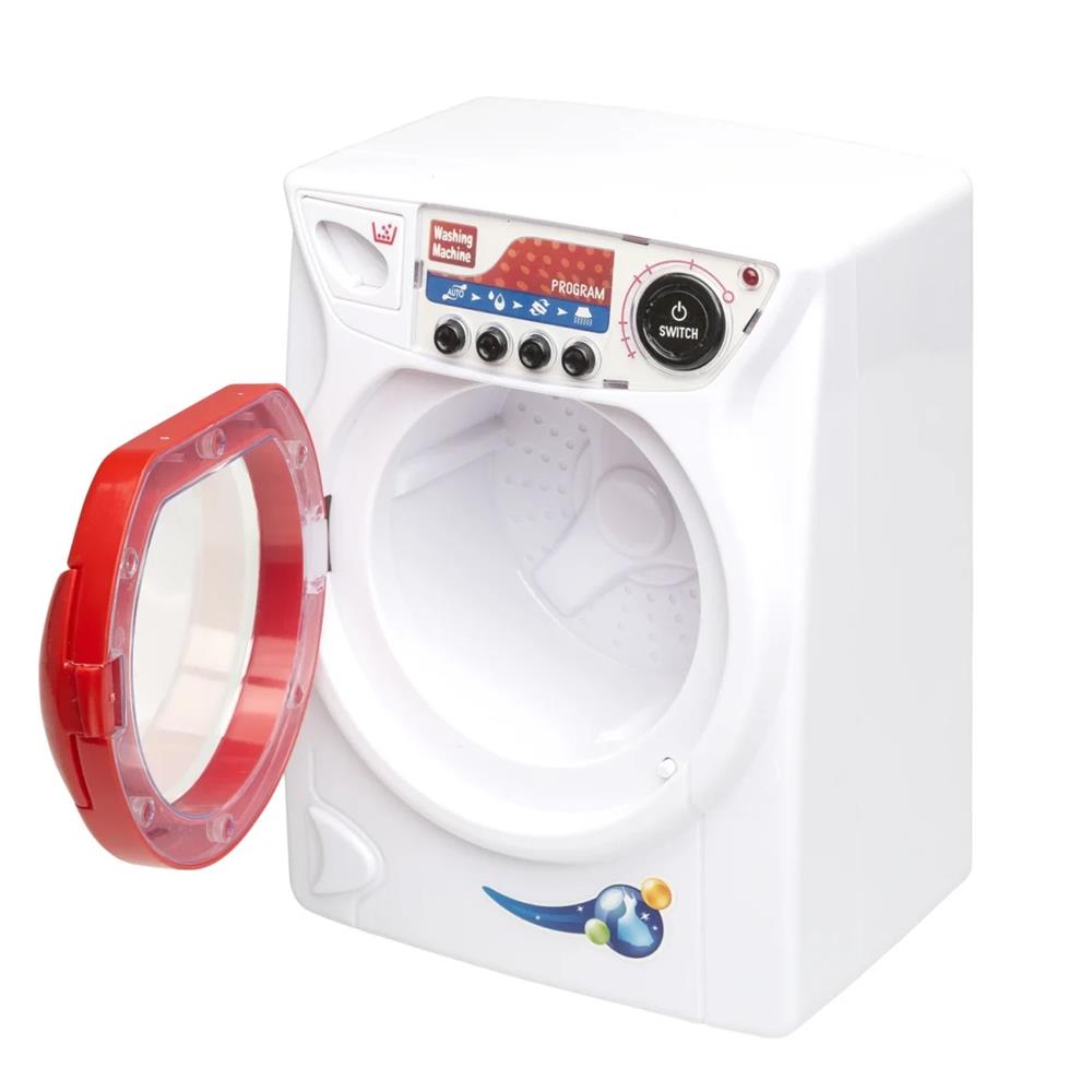 Idena Waschmaschine mit realistischen Licht- und Soundeffekten und rotierende Waschtrommel