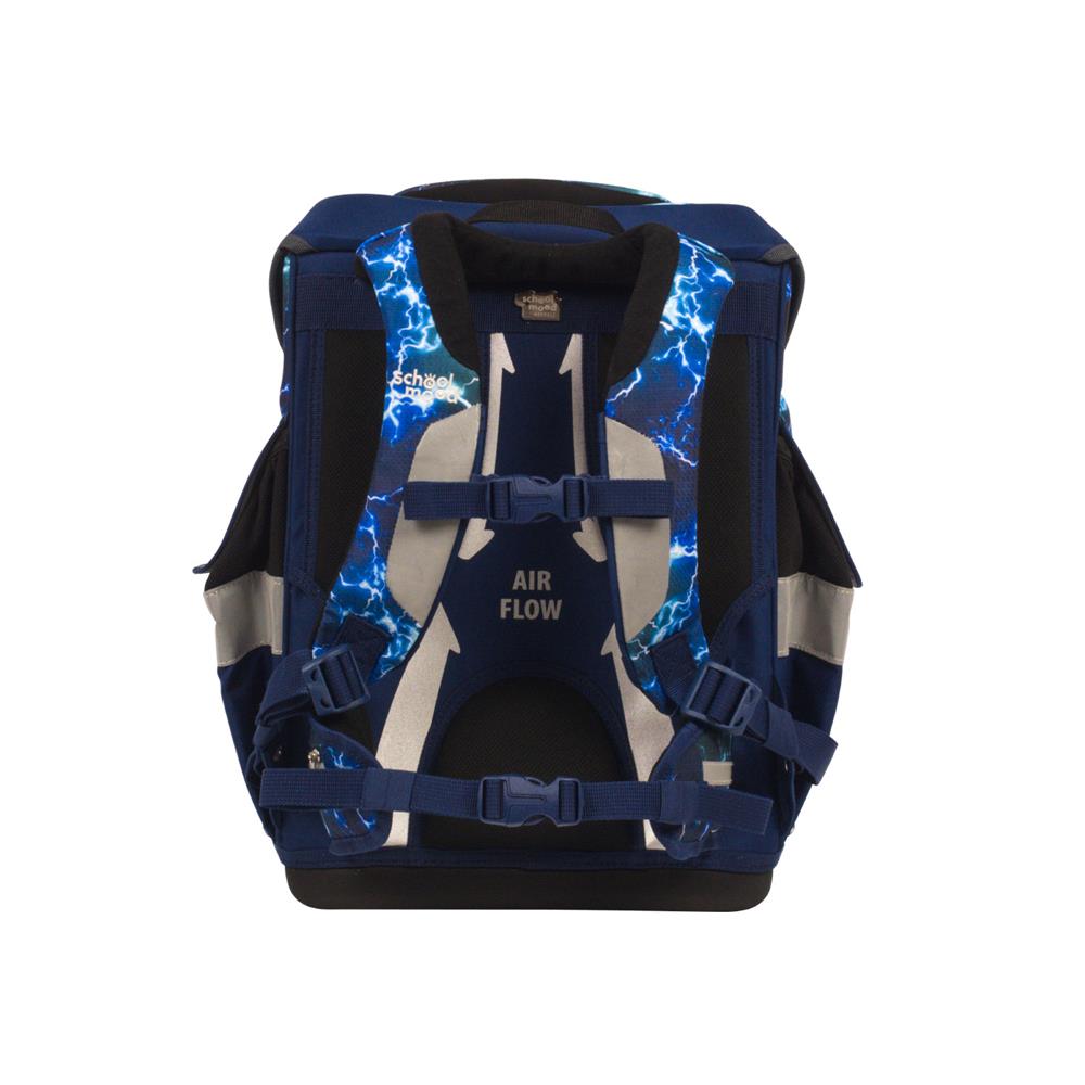 School-Mood Schulranzenset Timeless Air+ Felix (Wolf, blau)