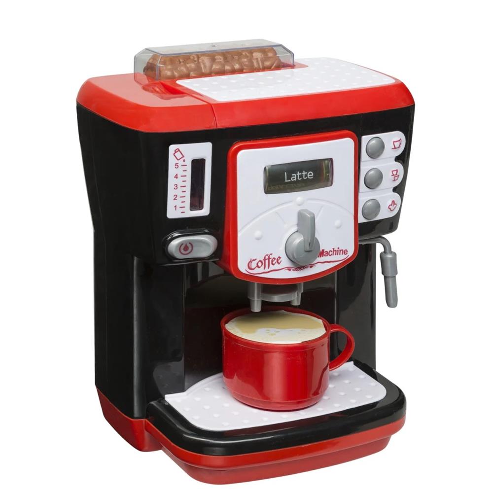 Idena Kaffeemaschine mit Licht- und Soundeffekten - Zubehör für Spielküche