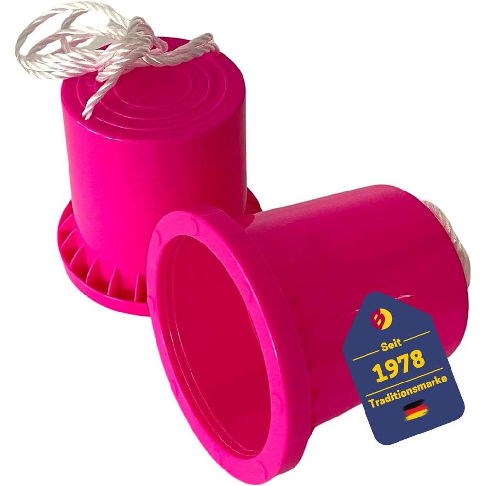 Best Sporting Topfstelzen Kinder Dosenstelzen pink Laufdosen Set