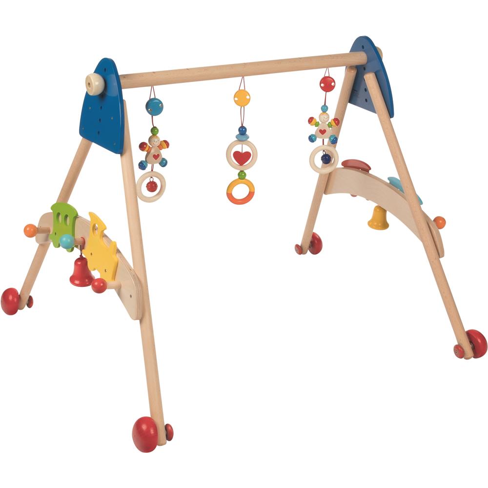 goki Baby-Fit Greif- und Spieltrainer Zug – Lauflernhilfe für Kinder ab 6 Monaten