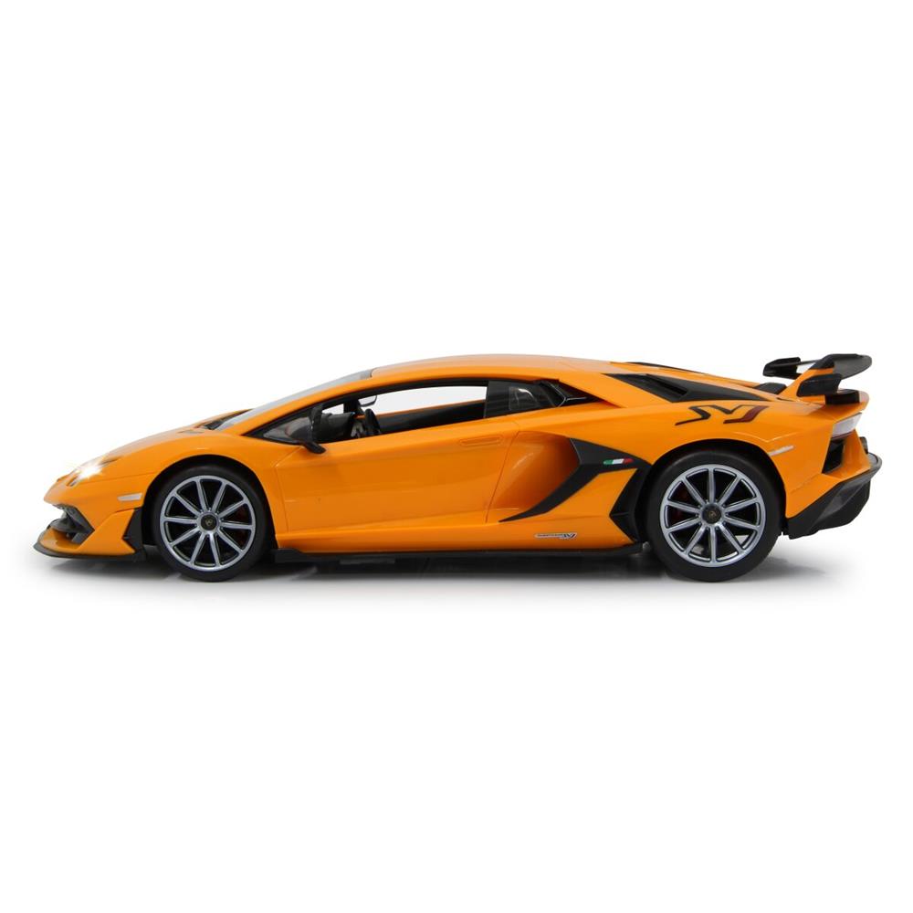 Jamara Lamborghini Aventador SVJ 1:14 orange 2,4GHz Ferngesteuertes Auto mit LED Fahrlicht