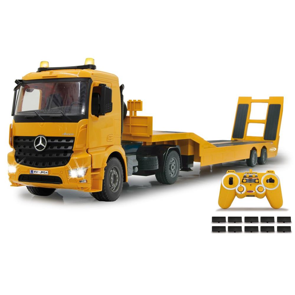 Jamara Tieflader Mercedes-Benz Arocs, 1:20, 2,4GHz, ferngesteuertes Baufahrzeug, mit Licht