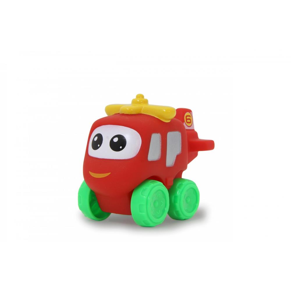 Jamara My First Pinchies Set B Gummi Fahrzeug Flugzeug Hubschrauber Softspielzeug Gummiauto