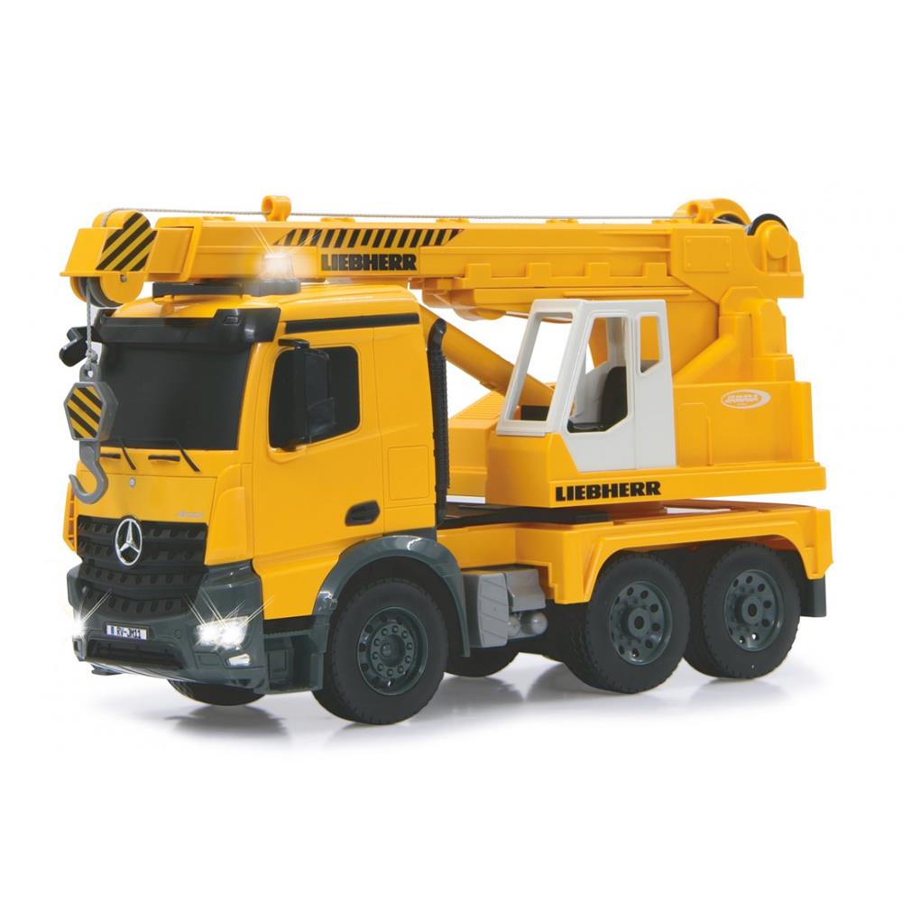 Jamara Schwerlastkran Mercedes-Benz Arocs Liebherr, 1:20, 2,4GHz, ferngesteuertes Baufahrzeug