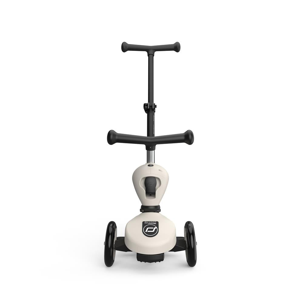 Scoot & Ride Highwaykick 1 Push and Go, ash - Kinderroller mit Schiebestange