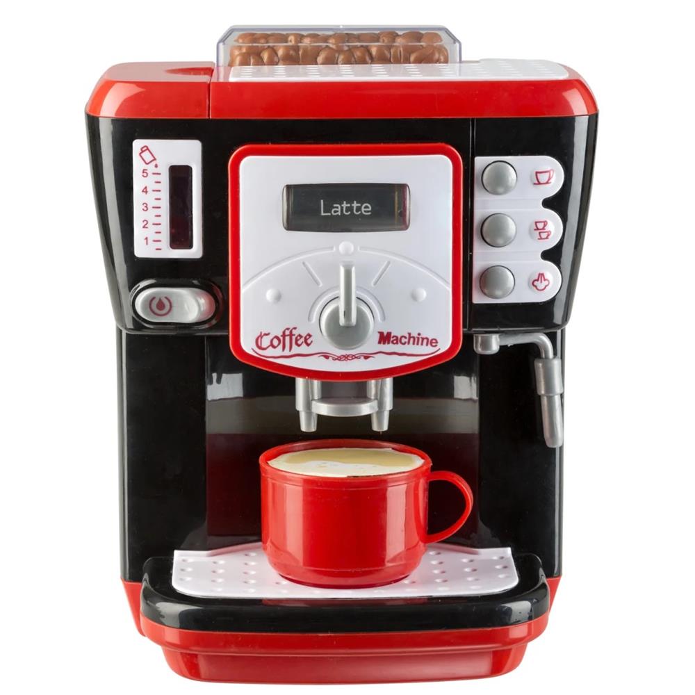 Idena Kaffeemaschine mit Licht- und Soundeffekten - Zubehör für Spielküche
