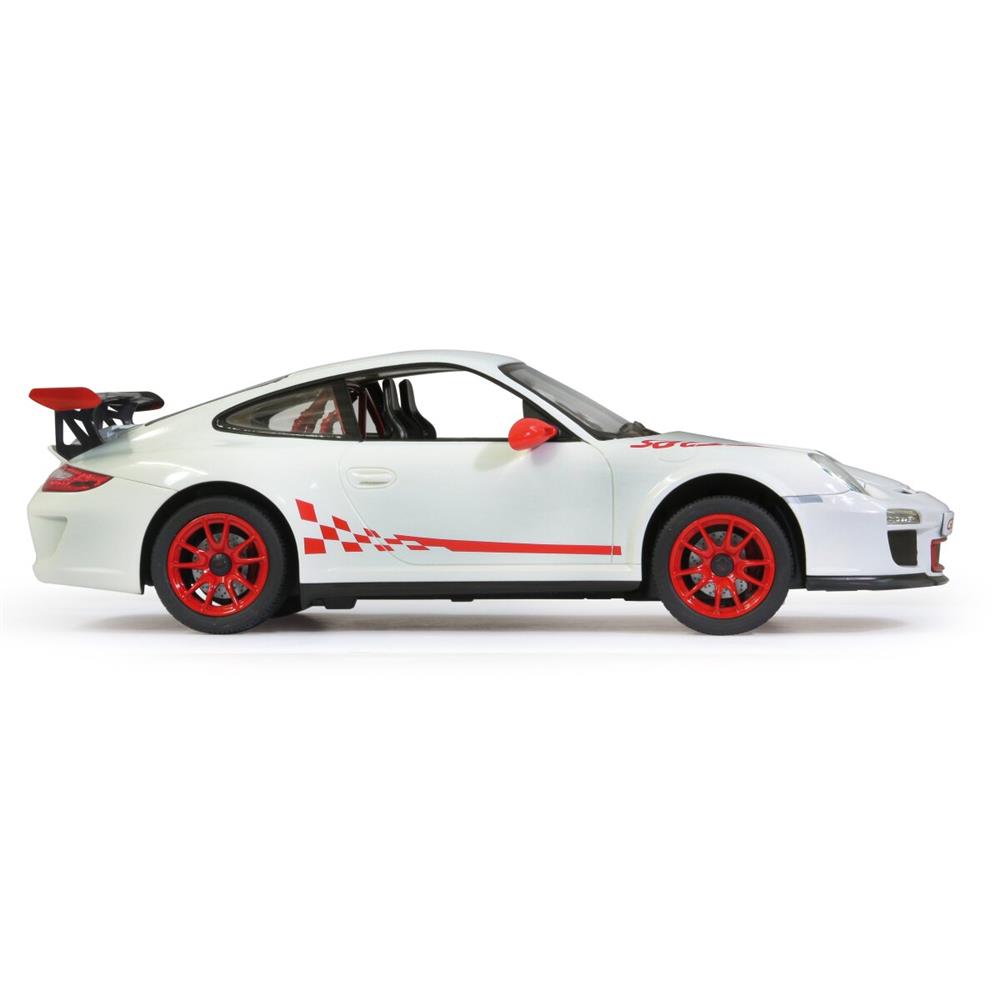Jamara Porsche GT3 RS 1:14 weiß 2,4GHz Ferngesteuertes Auto mit LED Fahrlicht