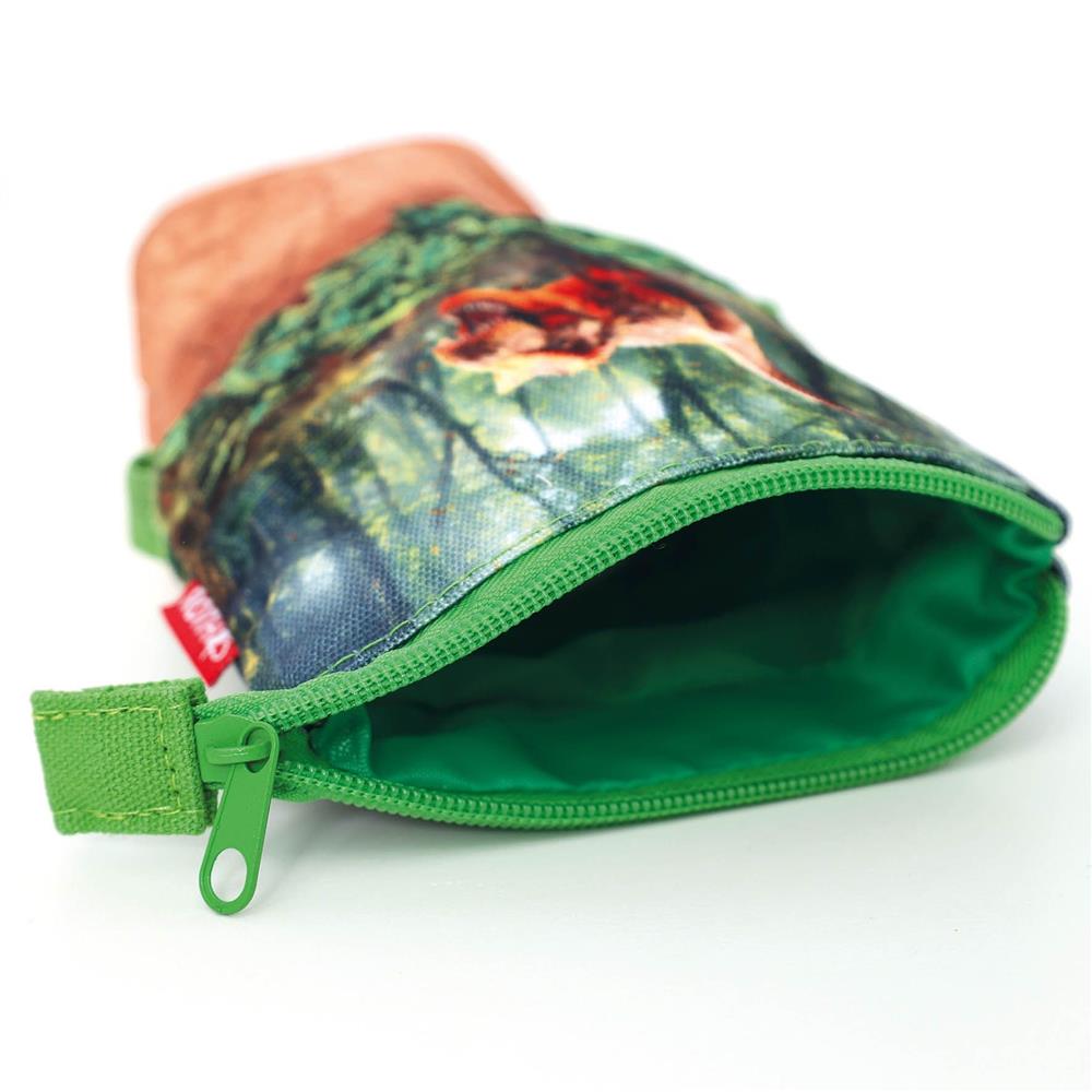 Roth Federmäppchen T‑Rex Welt - 2in1 Mäppchen & Stiftebecher für Schule