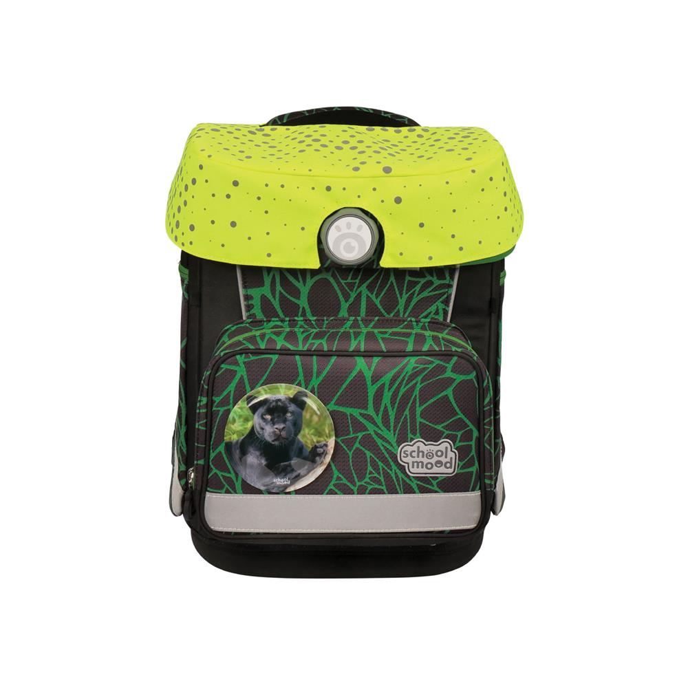 School-Mood NeonCap (gelb) Leuchtkappe für Schulranzen Hero Maxx Air+