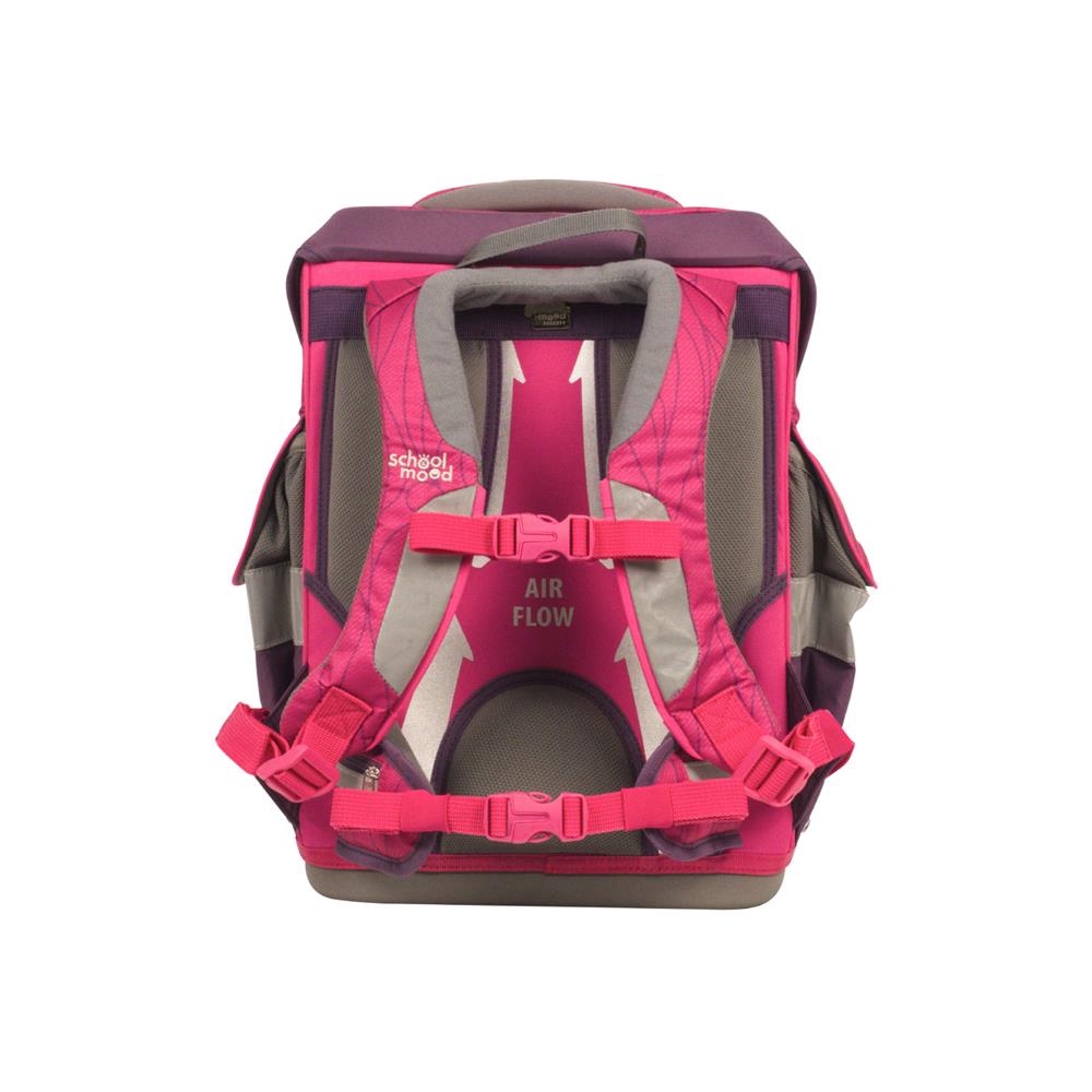 School-Mood Schulranzenset Timeless Air+ Luisa (Einhorn, pink)