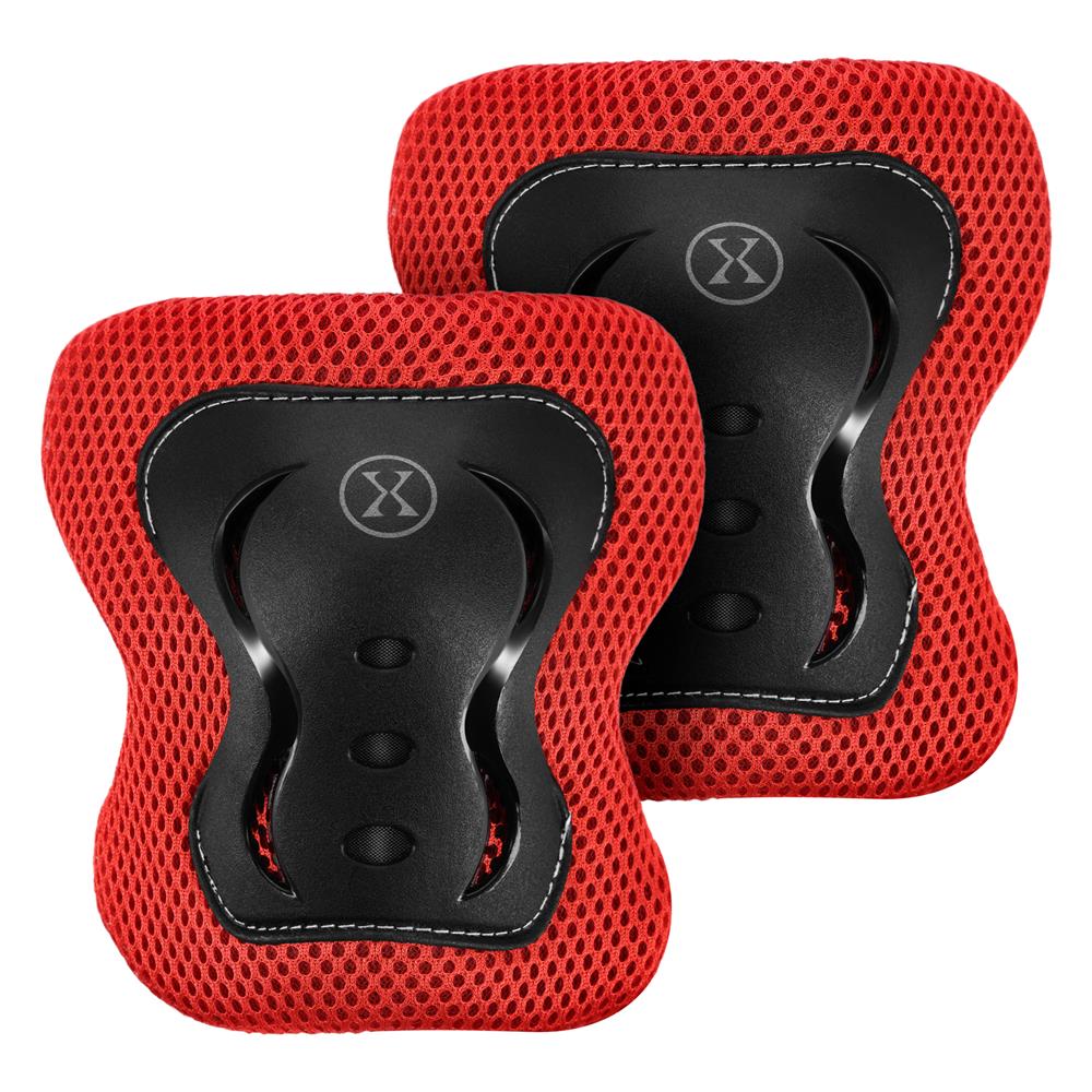 NILS EXTREME H320 Schoner-Set, Rot, Größe S - Protektoren Handgelenk Ellenbogen Knie