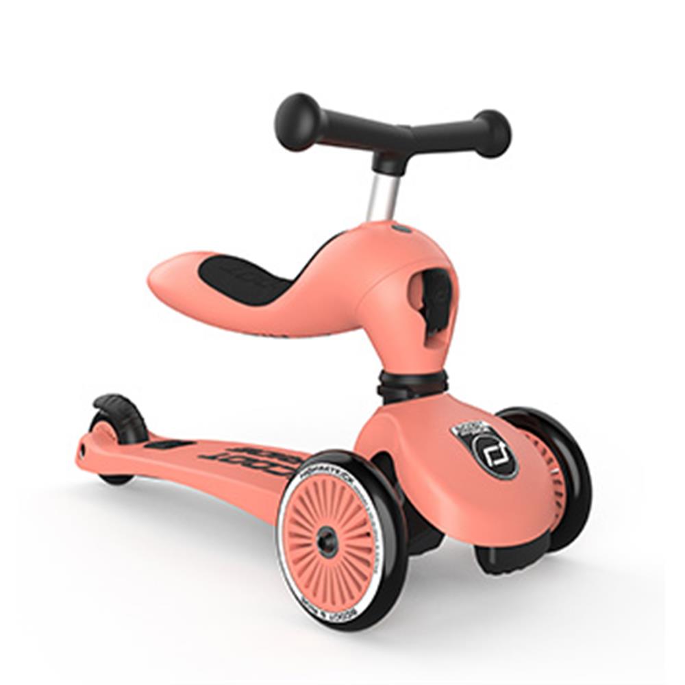 Scoot & Ride Highwaykick 1, peach - 2in1 Kinderroller, ab 1 Jahr