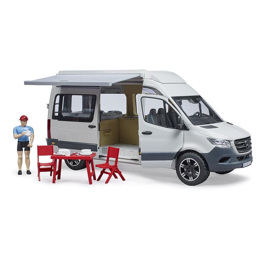 Bruder 02672 - MB Sprinter Camper mit Fahrer