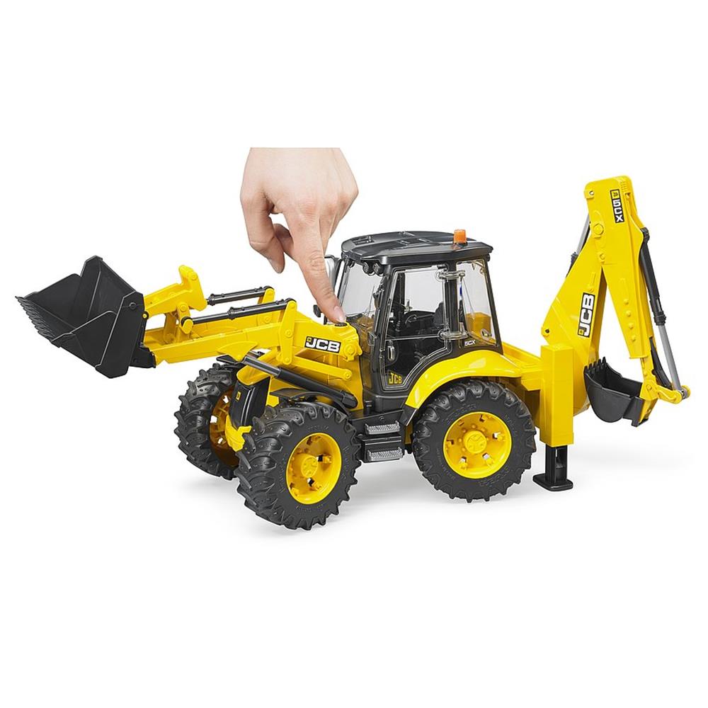 Bruder 02454 - JCB 5CX eco Baggerlader, 1:16