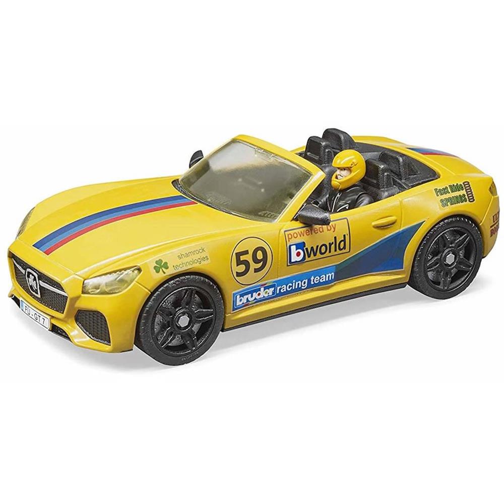 Bruder 02504 - RAM 250 Power Wagon und BRUDER Roadster Racing Team