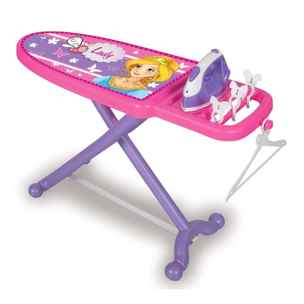 Jamara Bügelset Little Laundry Princess 6teilig Pink Prinzessin