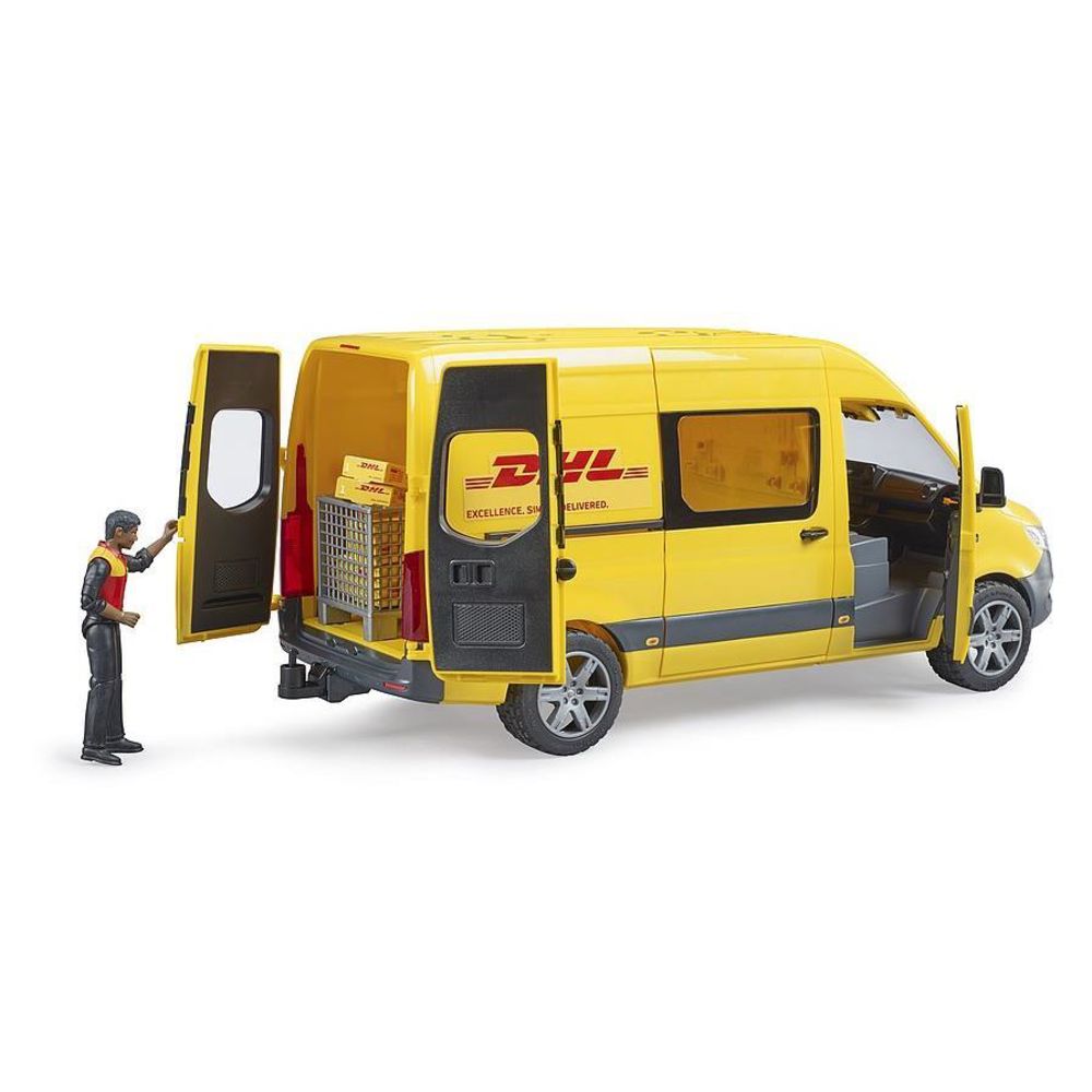 Bruder 02671 - MB Sprinter DHL mit Fahrer
