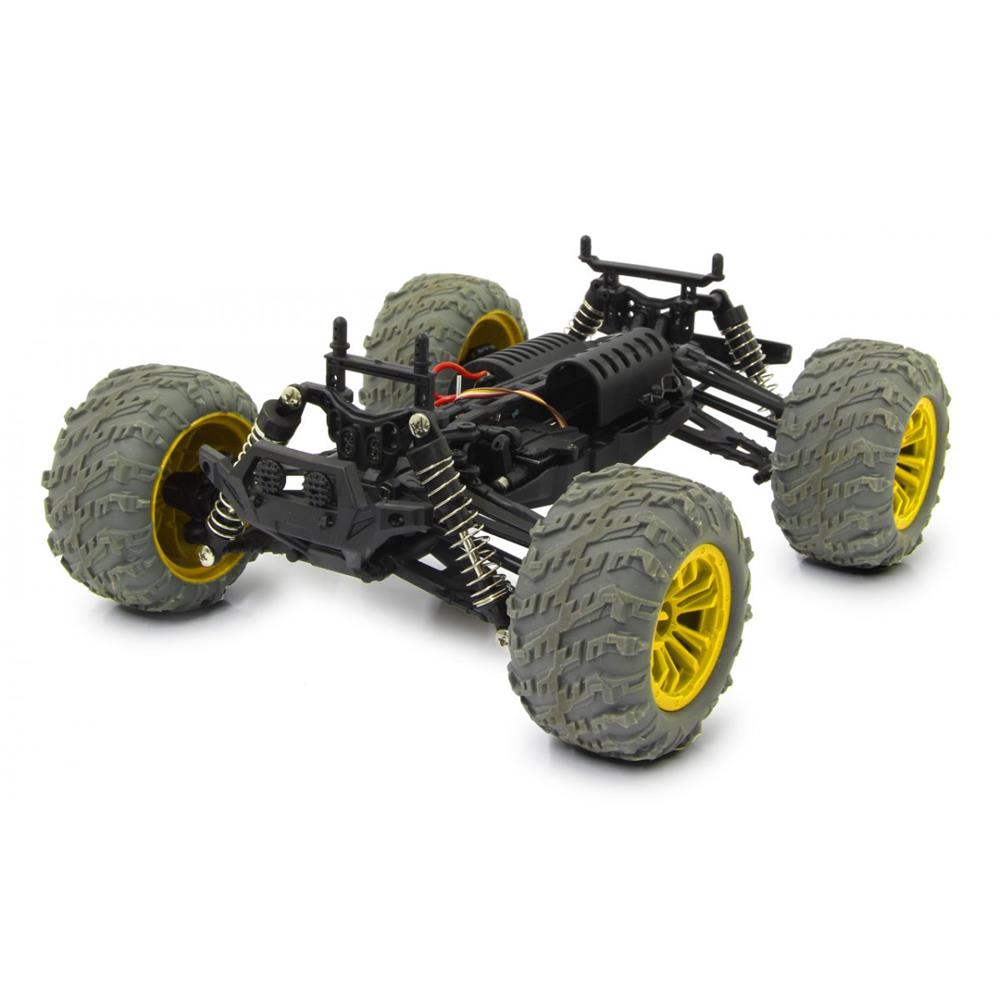 Jamara RC Offroad Truggy Extron 1:14 Gelb 2,4GHz funkferngesteuertes Fahrzeug mit Allrad
