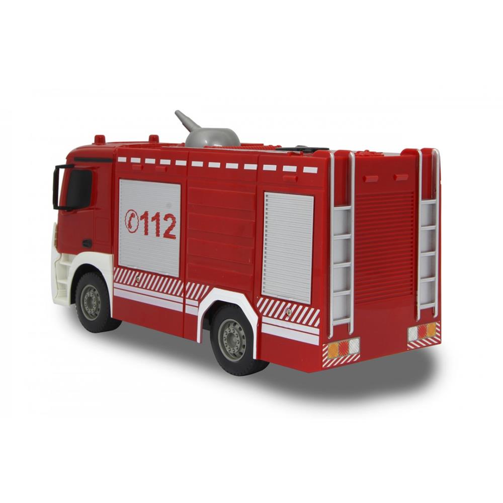 Jamara Feuerwehr TLF mit Spritzfunktion Mercedes-Benz Antos, 1:26, 2,4GHz, mit Licht