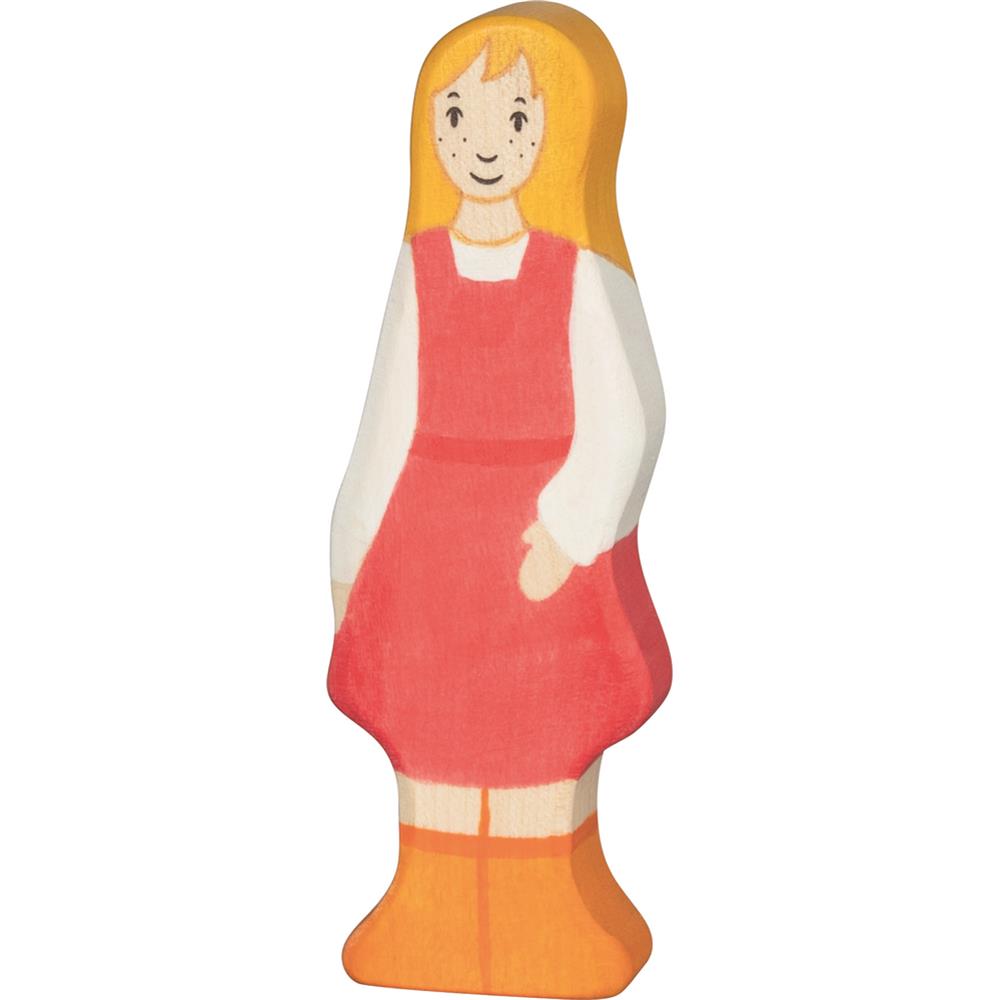 Holztiger Holzfigur - Tochter, Holzspielzeug, ab 3 Jahren