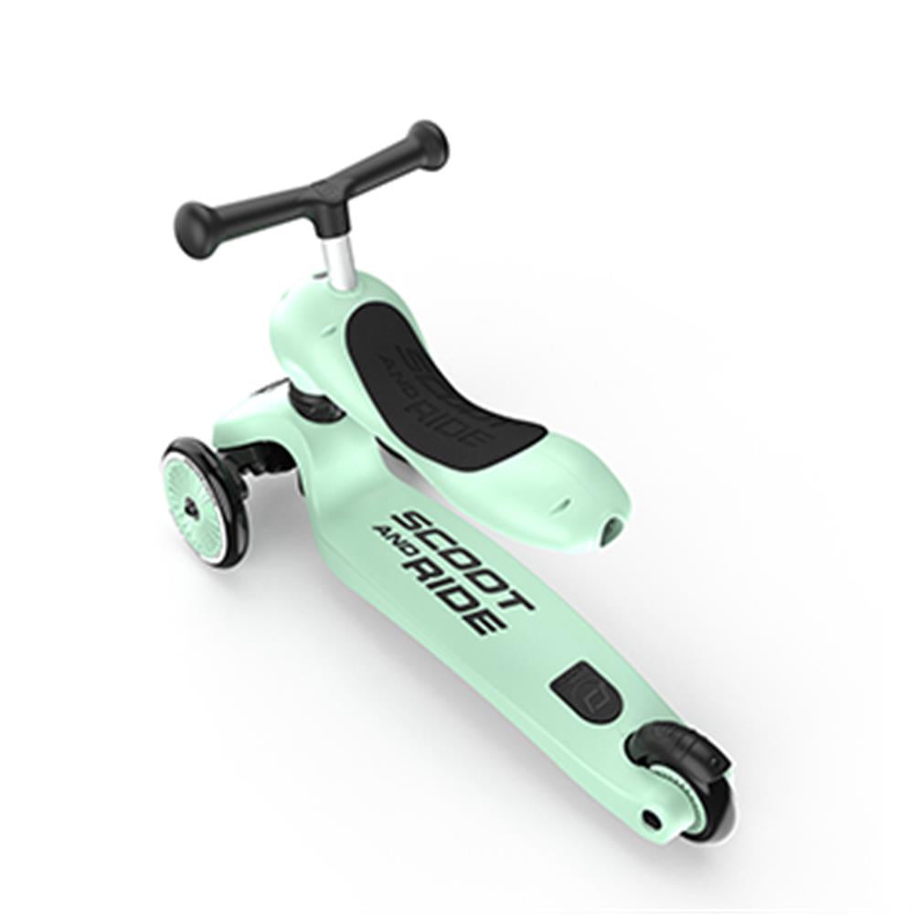 Scoot & Ride Highwaykick 1, kiwi - 2in1 Kinderroller, ab 1 Jahr