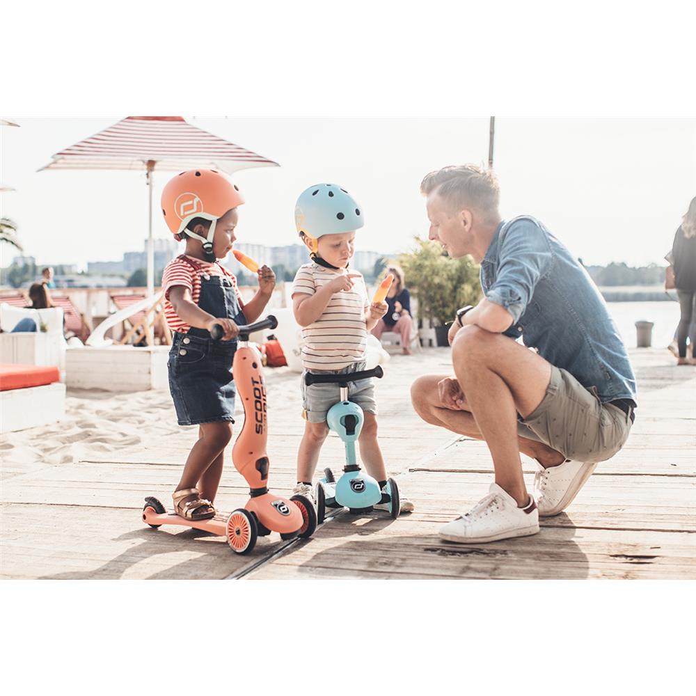 Scoot & Ride Highwaykick 1, peach - 2in1 Kinderroller, ab 1 Jahr