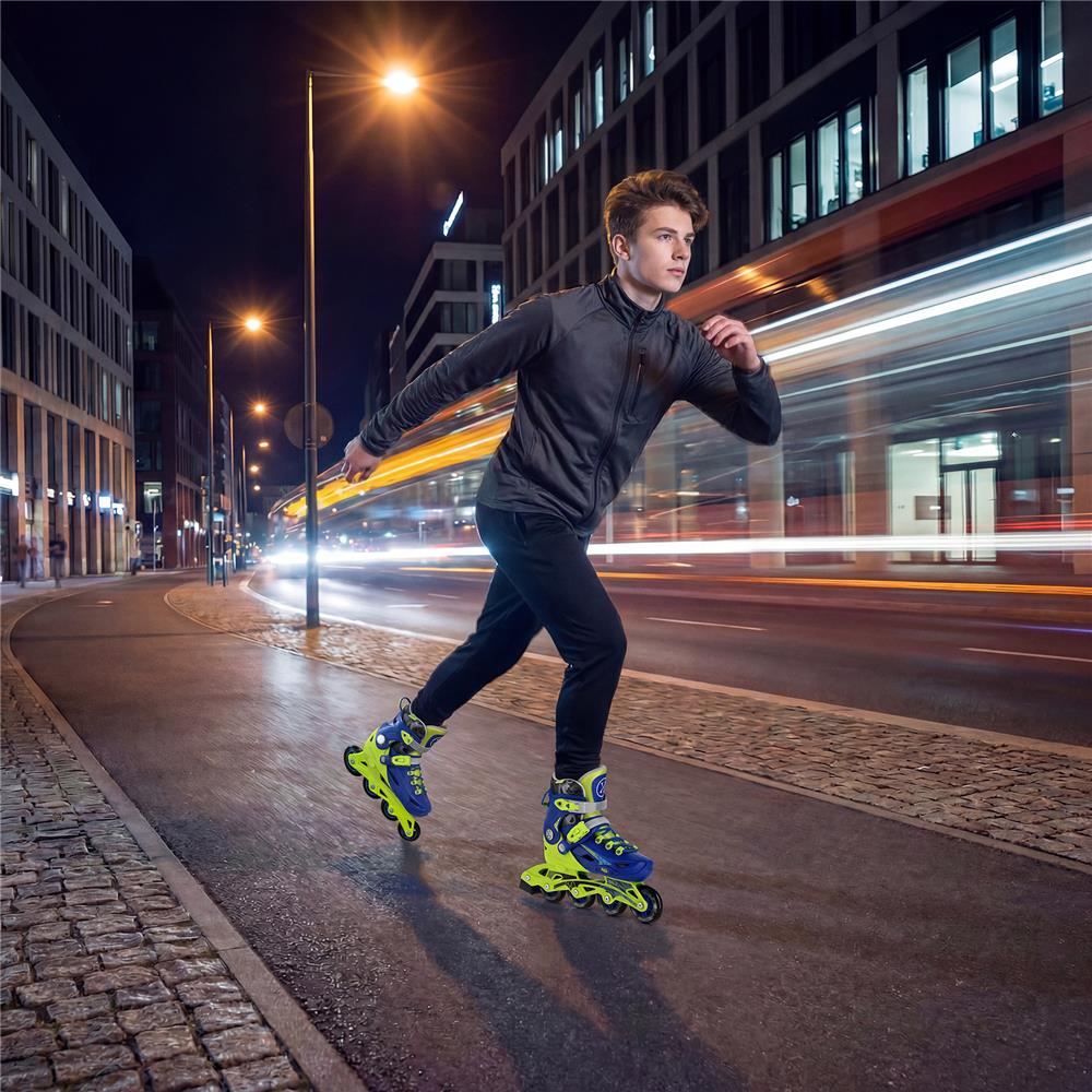 Inlineskates Inliner Gr. 35-38, Dunkelblau, größenverstellbar | NILS EXTREME NA1055 BLAZE