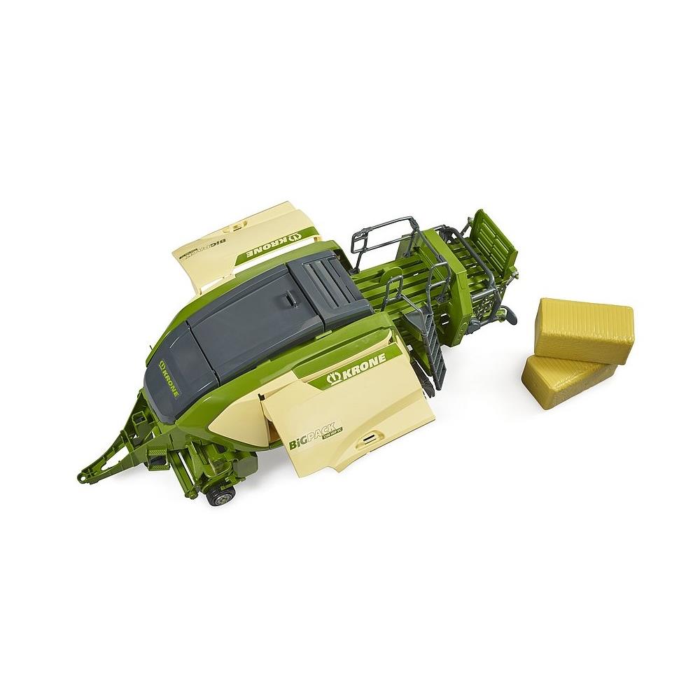 Bruder 02033 - Krone Big Pack 1290 HDP VC mit 2 Quaderballen