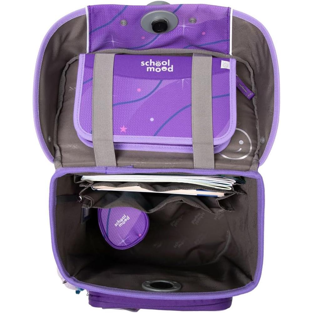 School-Mood Schulranzenset Champion Maxx Pro Marie (Pegasus), 7-teilig