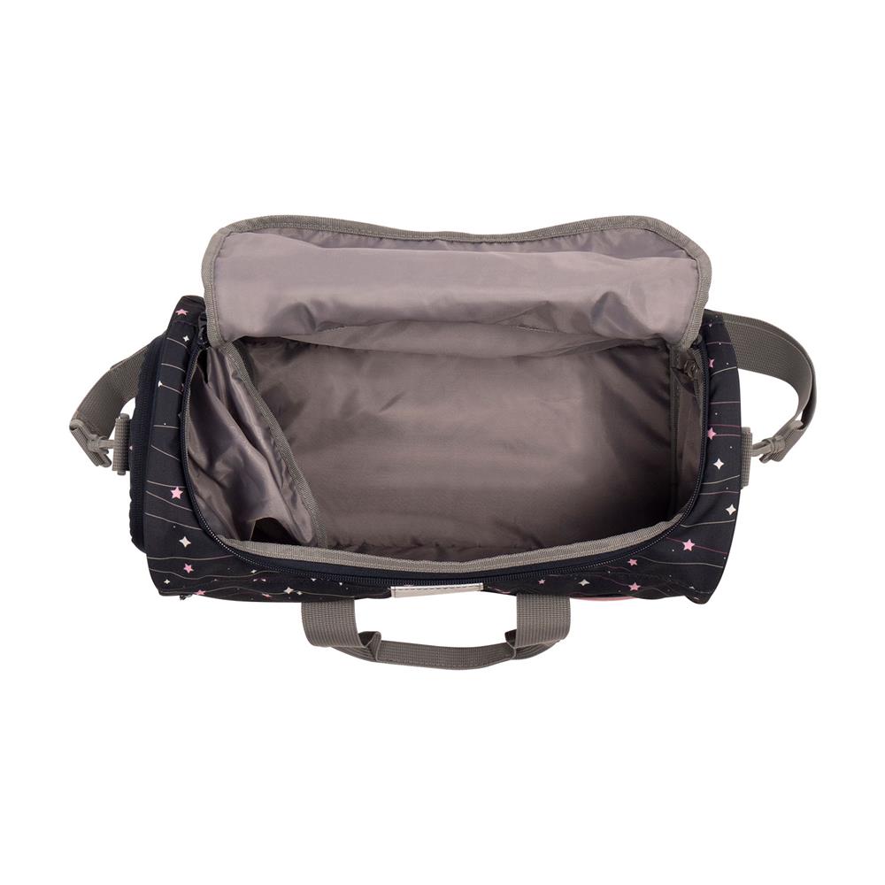 School-Mood Sporttasche Ella (Pferd, schwarz)