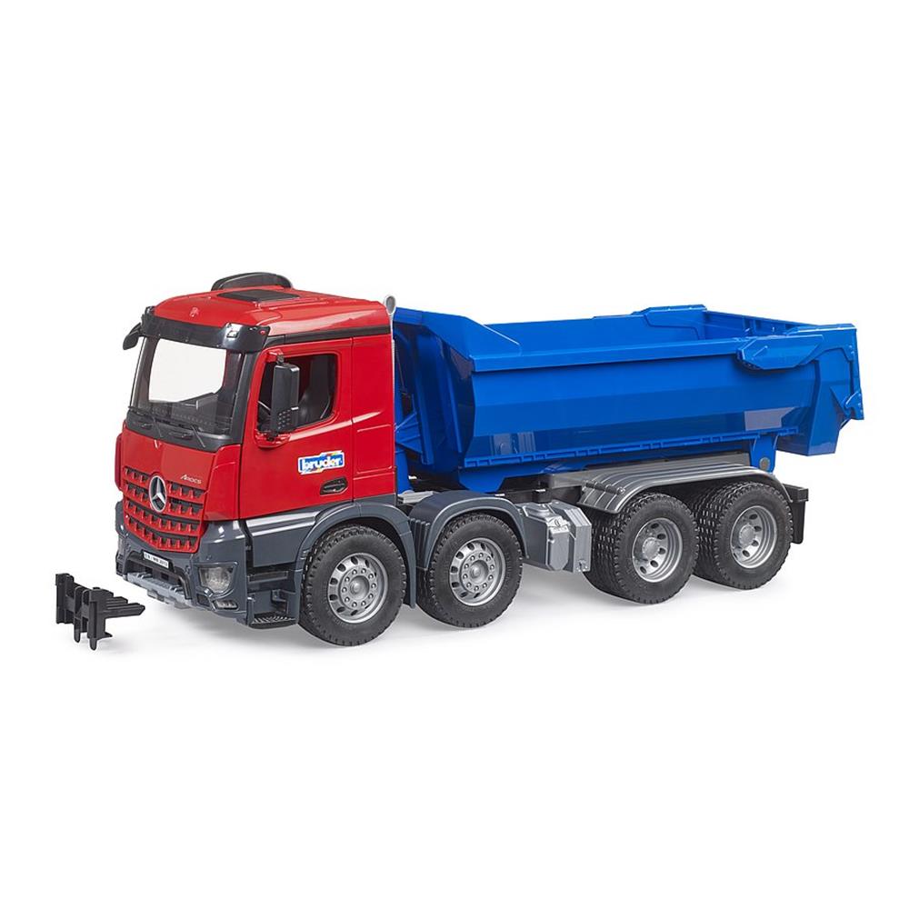 Bruder 03621 - Mercedes Benz Arocs Halfpipe Kipp-LKW, 1:16