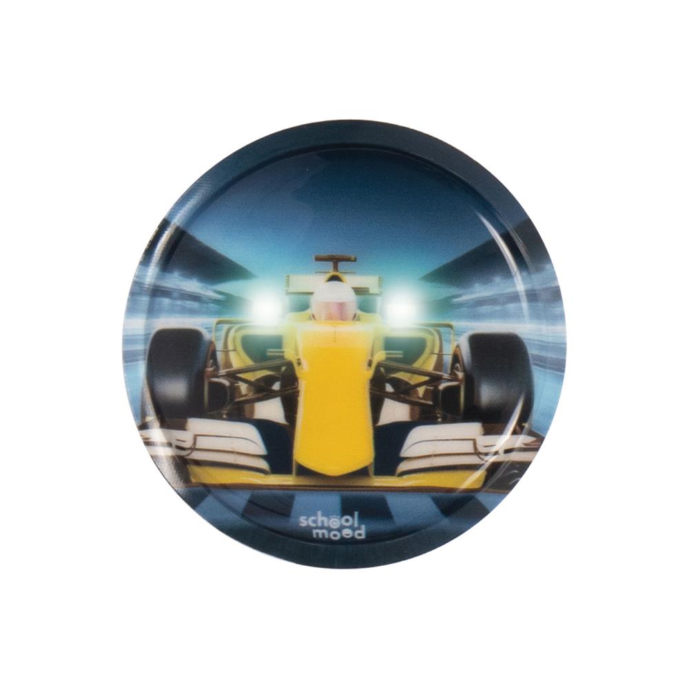 School-Mood LED-Patchy Rennwagen