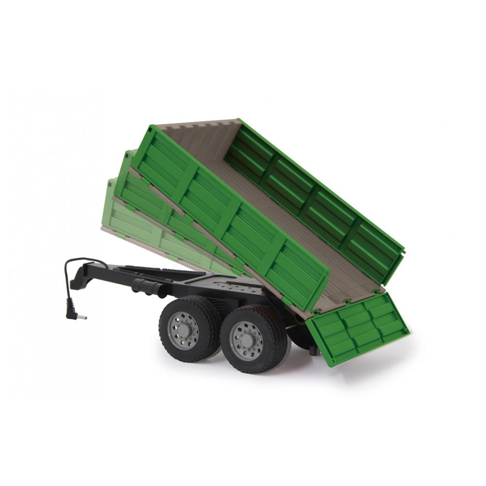 Jamara Kipper grün für RC-Traktor 1:16 (Fendt 1050) Anhänger für Funkferngesteuertes Fahrzeug Landmaschine