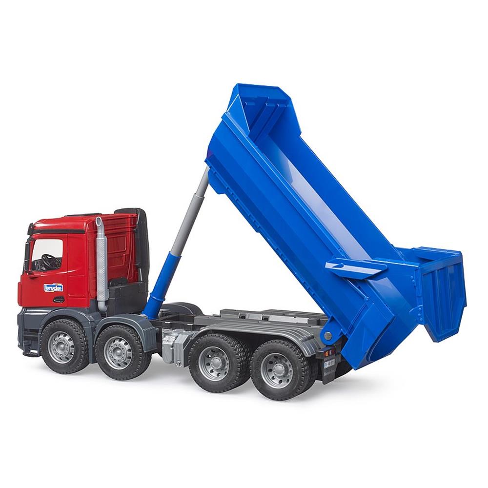 Bruder 03621 - Mercedes Benz Arocs Halfpipe Kipp-LKW, 1:16