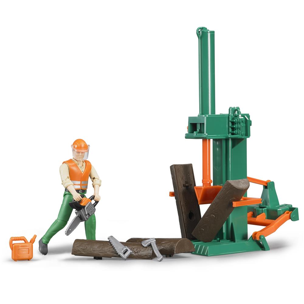 Bruder 62650 - bworld Forstwirtschaftsset