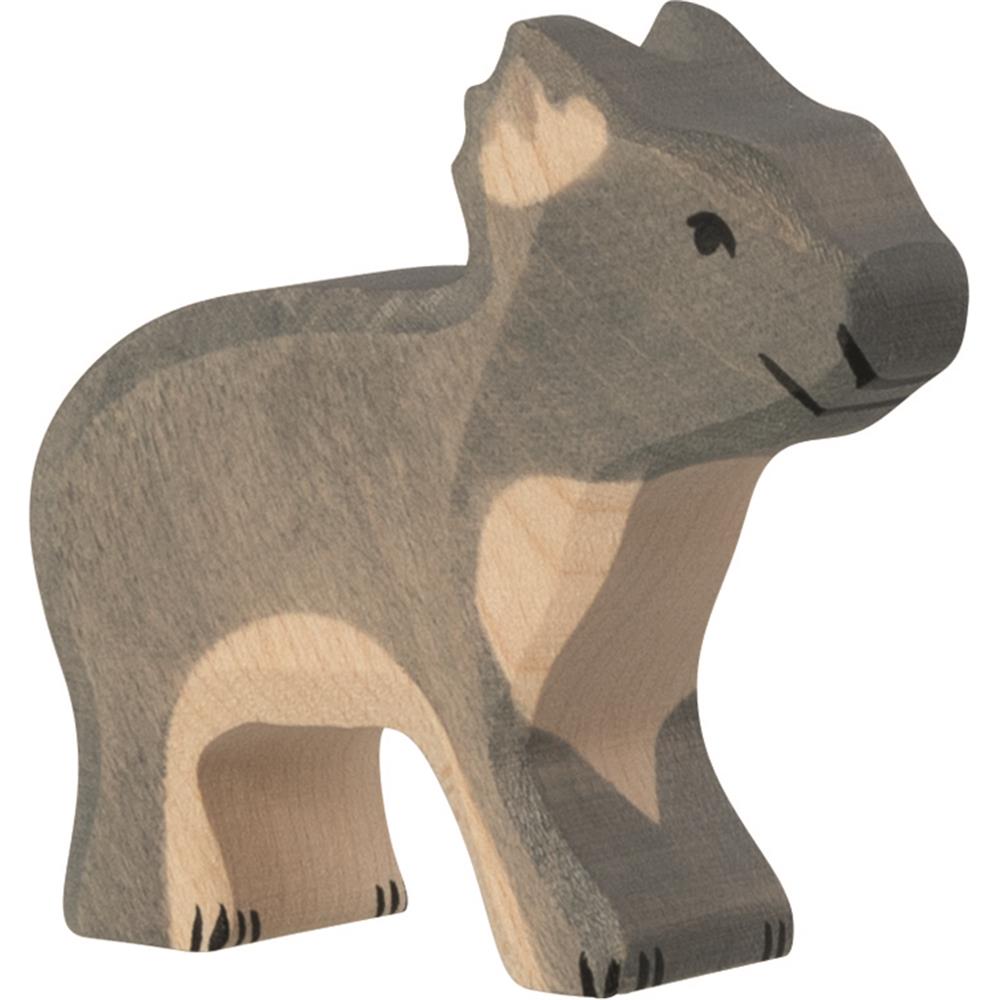 Holztiger Holzfigur - Koala, stehend, Holzspielzeug, ab 3 Jahren