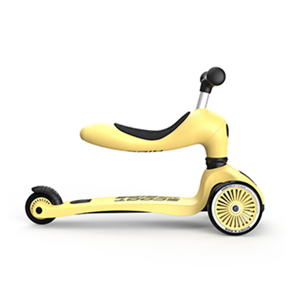Scoot & Ride Highwaykick 1, lemon - 2in1 Kinderroller, ab 1 Jahr