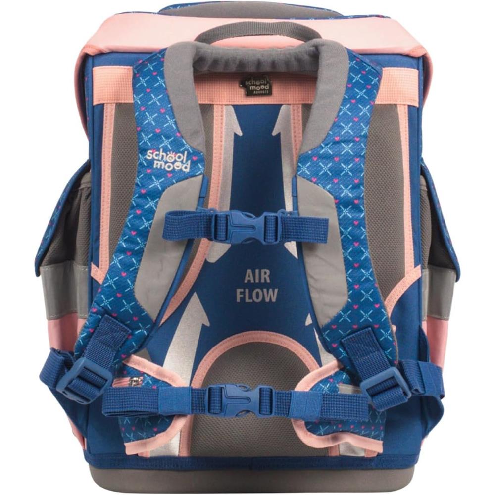 School-Mood Schulranzenset Timeless Pro Mila (Pferd), 7-teilig