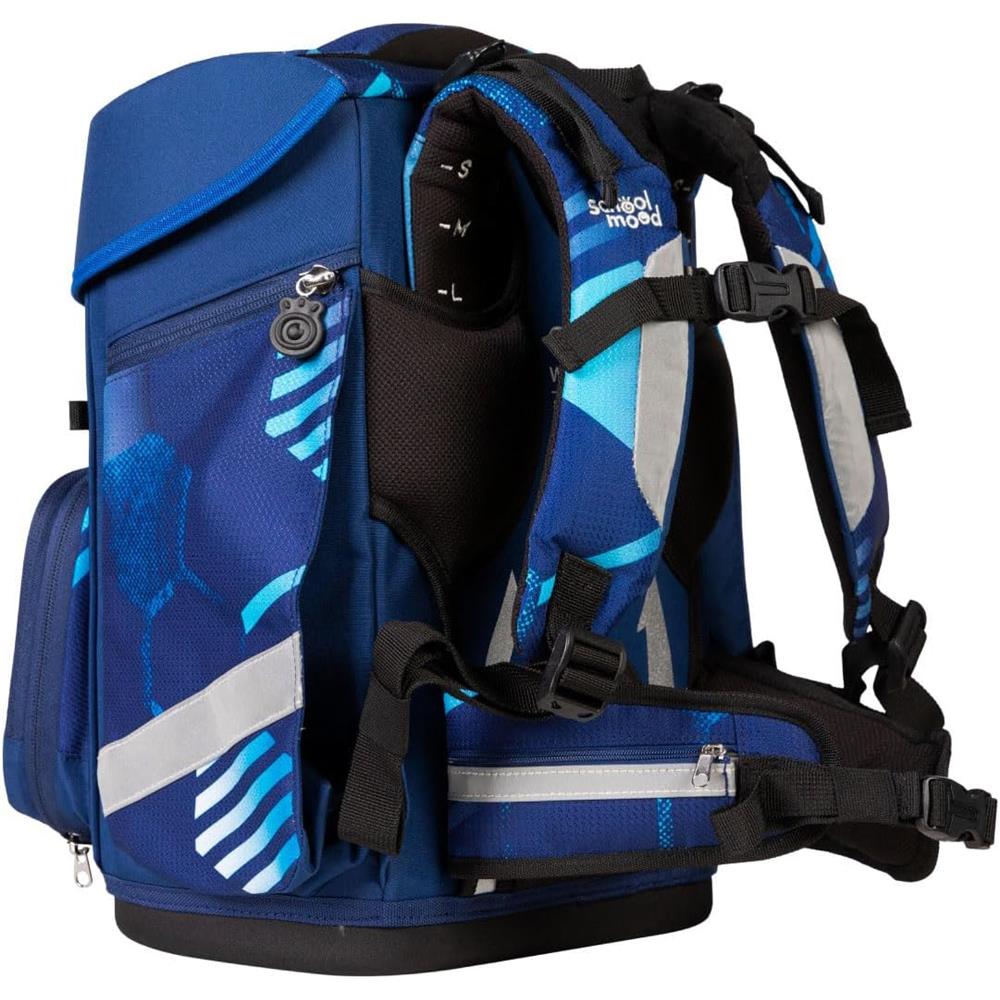 School-Mood Schulranzenset Champion Maxx Pro Jonas (Fußball), 7-teilig