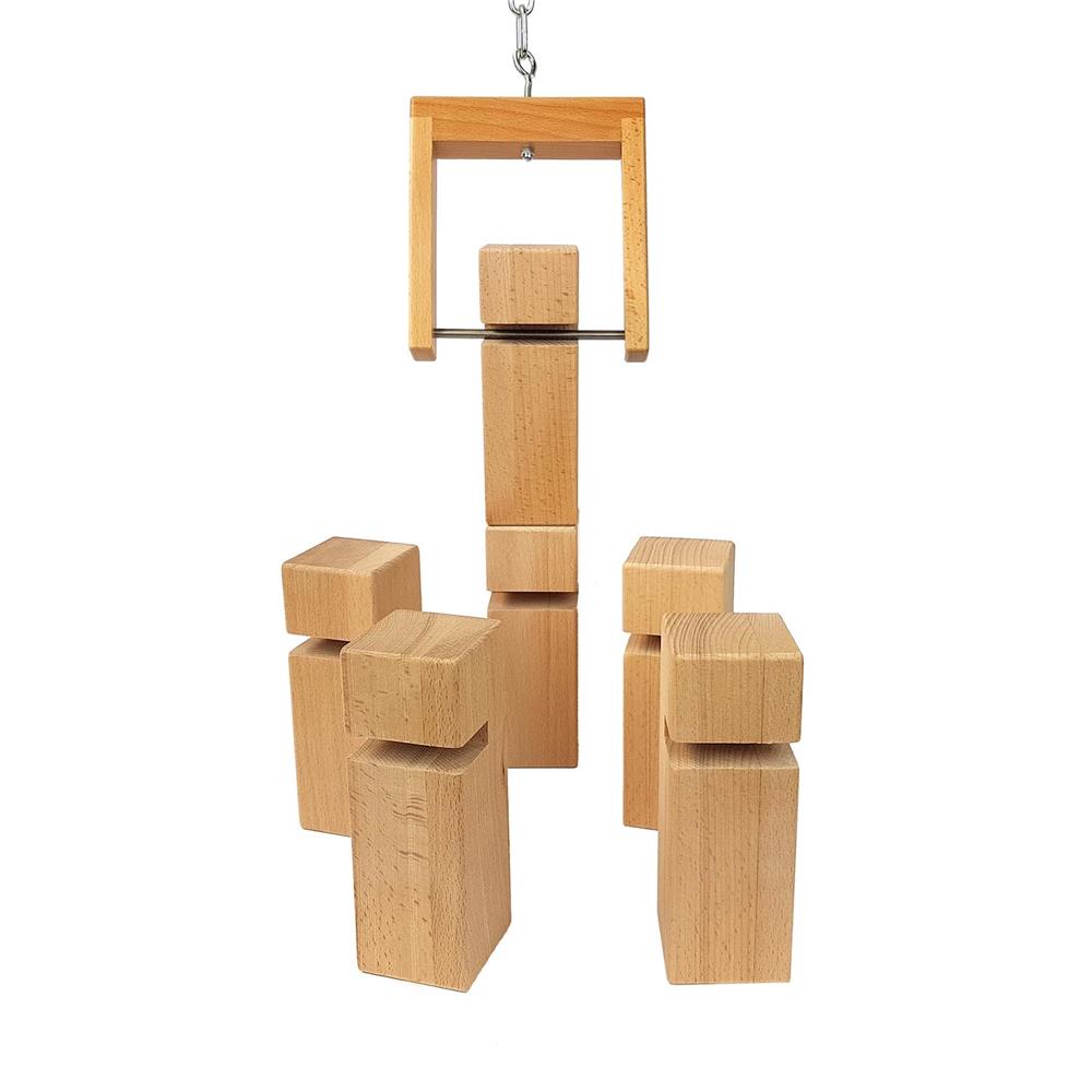 Goki Stapelspiel Fröbelturm - Outdoorspiel aus Holz