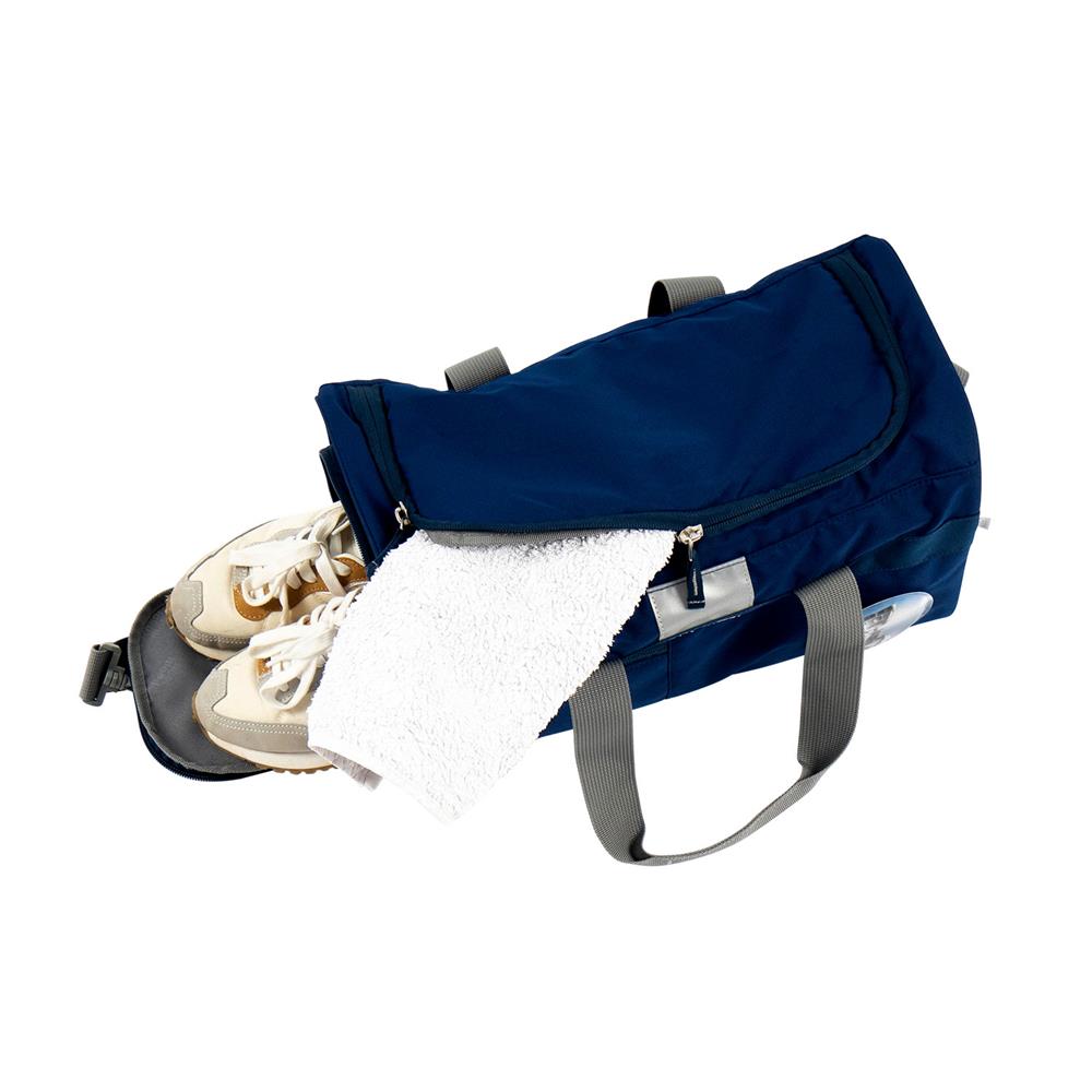 School-Mood Sporttasche Paul (Fußball, blau)