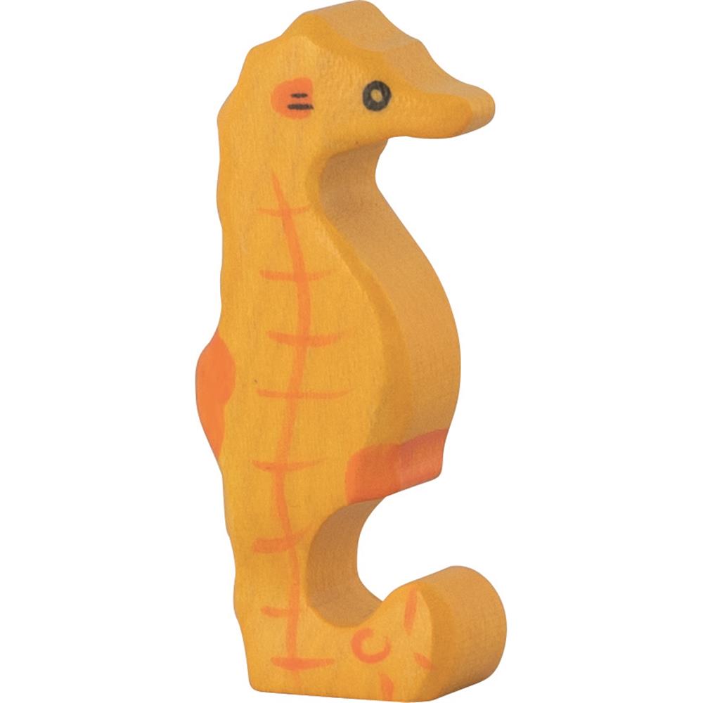 Holztiger Holzfigur - Seepferd, Holzspielzeug, ab 3 Jahren