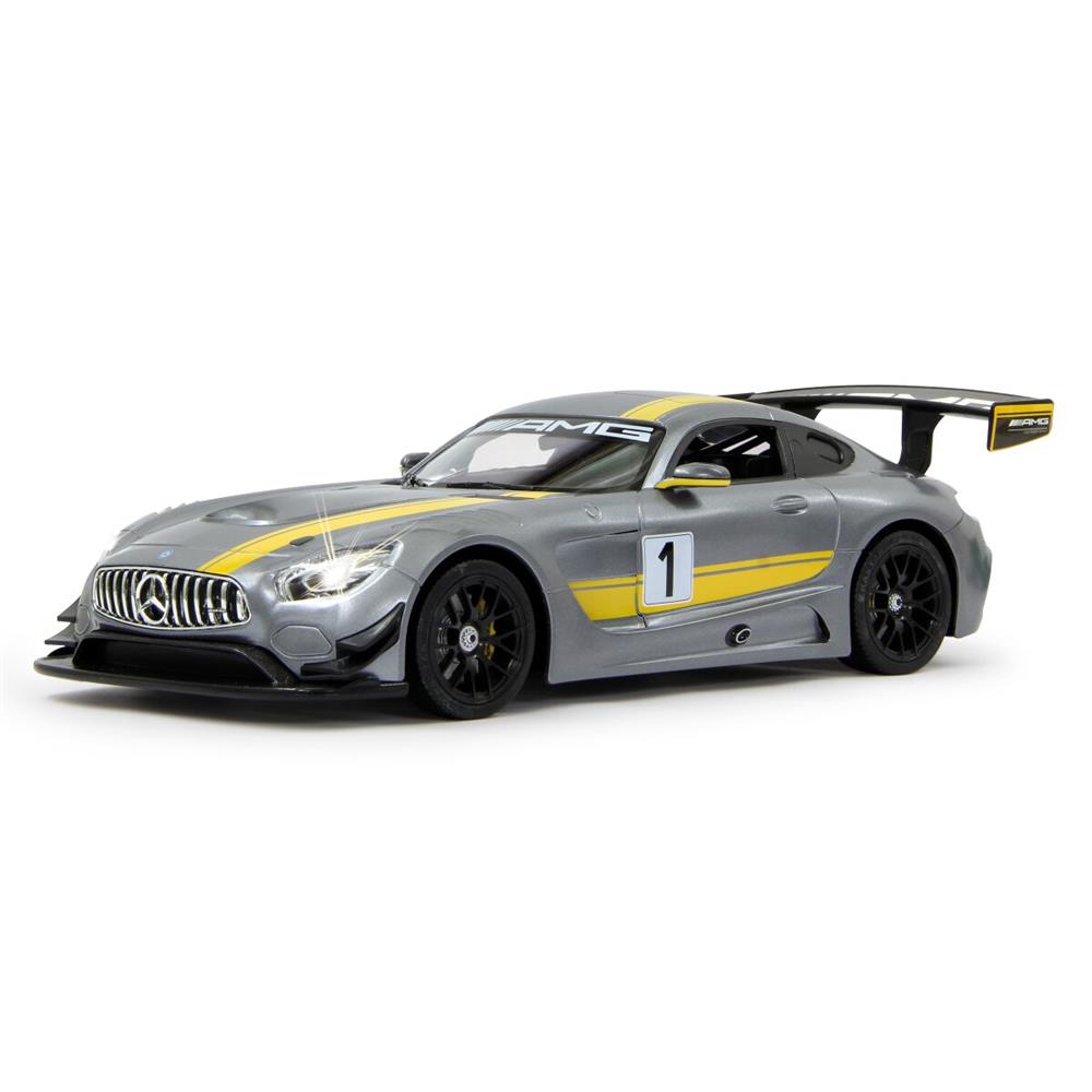 Jamara Mercedes-Benz AMG GT3 Performance 1:14 grau 2,4GHz Ferngesteuertes Auto mit LED Fahrlicht