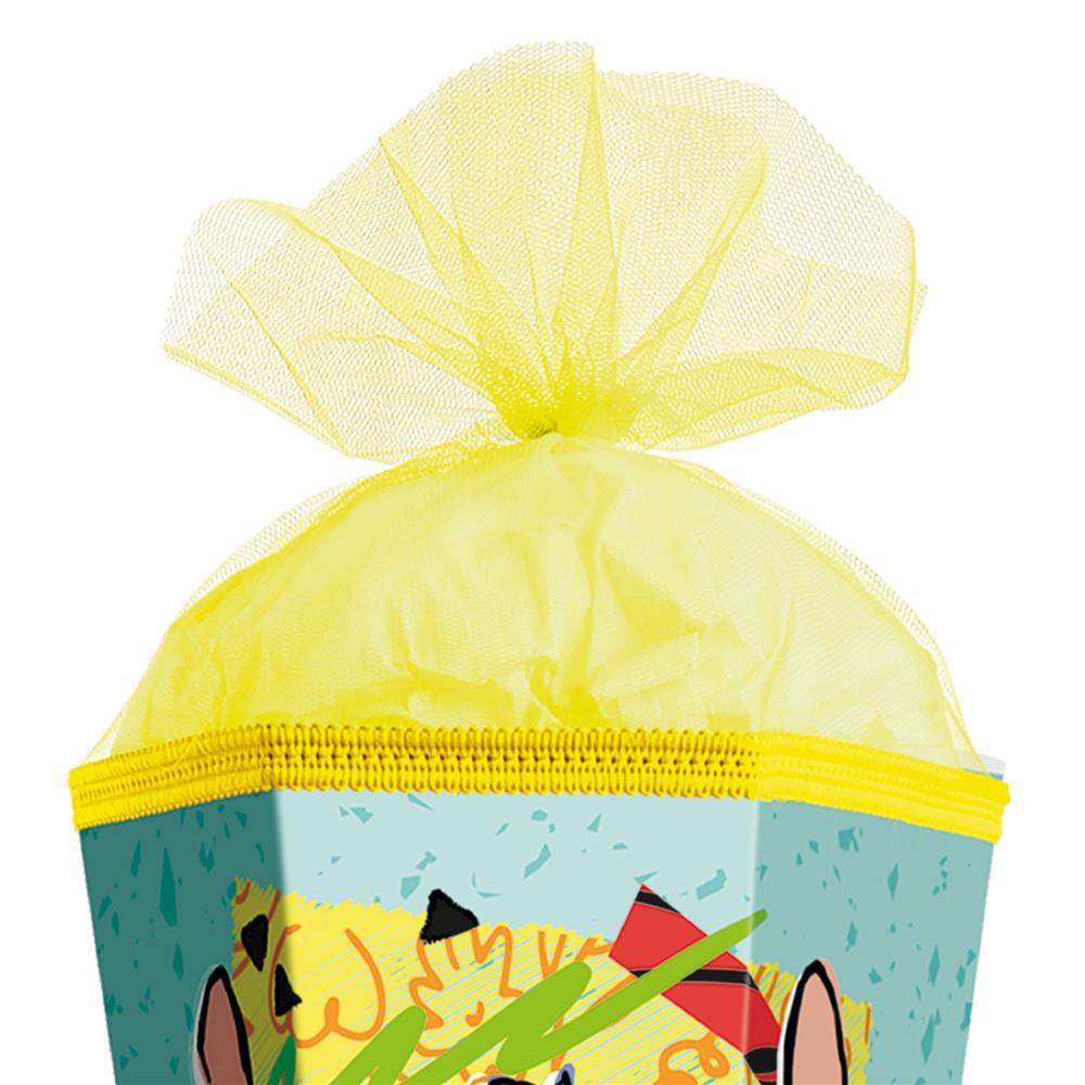 Roth Schultüte Disney Stitch, 85cm, eckig, Rot(h)-Spitze, Tüllverschluss