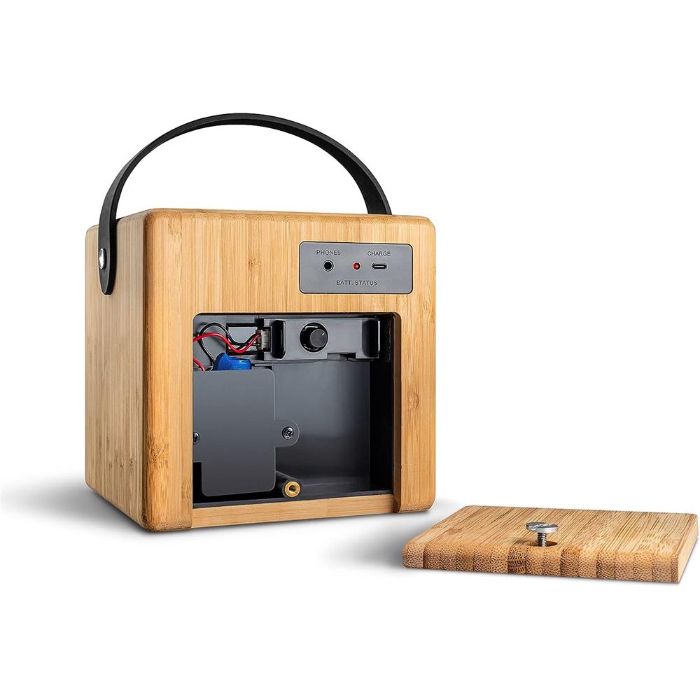 KidzAudio Music Box for Kids – Kinderlautsprecher mit USB, Bluetooth, Aufnahme & Sleep