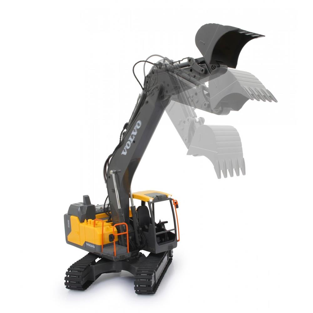 Jamara RC Bagger Volvo EC160E, 1:16, 2,4GHz, funkferngesteuert, mit Licht und Sound